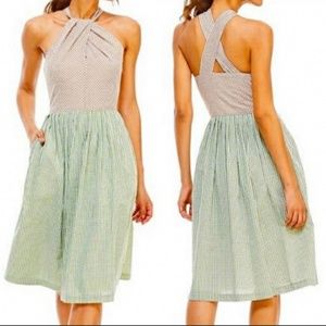 Gal Meets Glam Gingham Dress